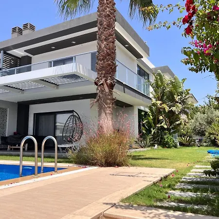 In A Modern With A Private Pool In