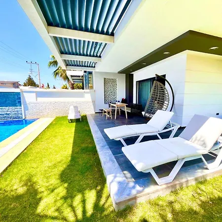 In A Modern With A Private Pool In