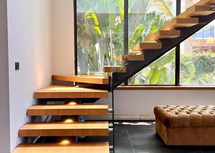 In A Modern With A Private Pool In